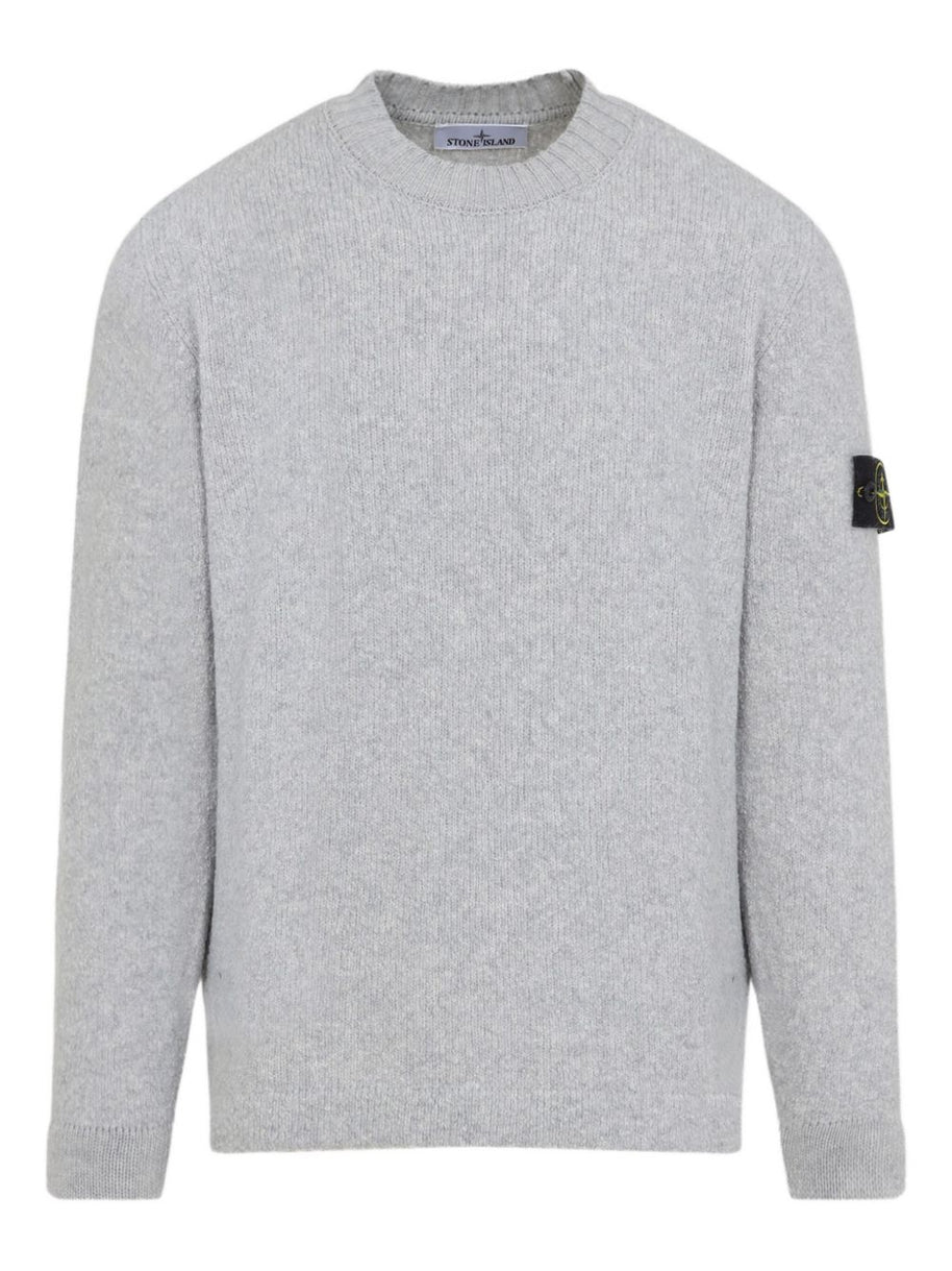 Stone Island Wool Sweater - Grey
