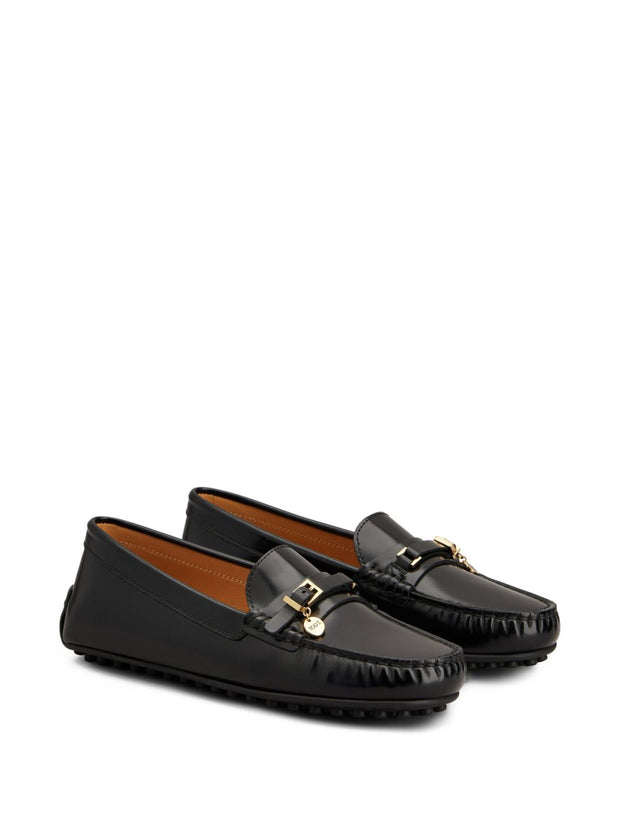 Tod's Gommino Leather Loafers - Black