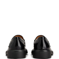 Tod's Flat Leather Loafers - Black