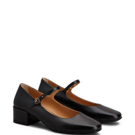 Tod's Mary Jane Leather Pumps - Black