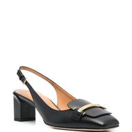 Tod's Leather Slingback Pumps - Black