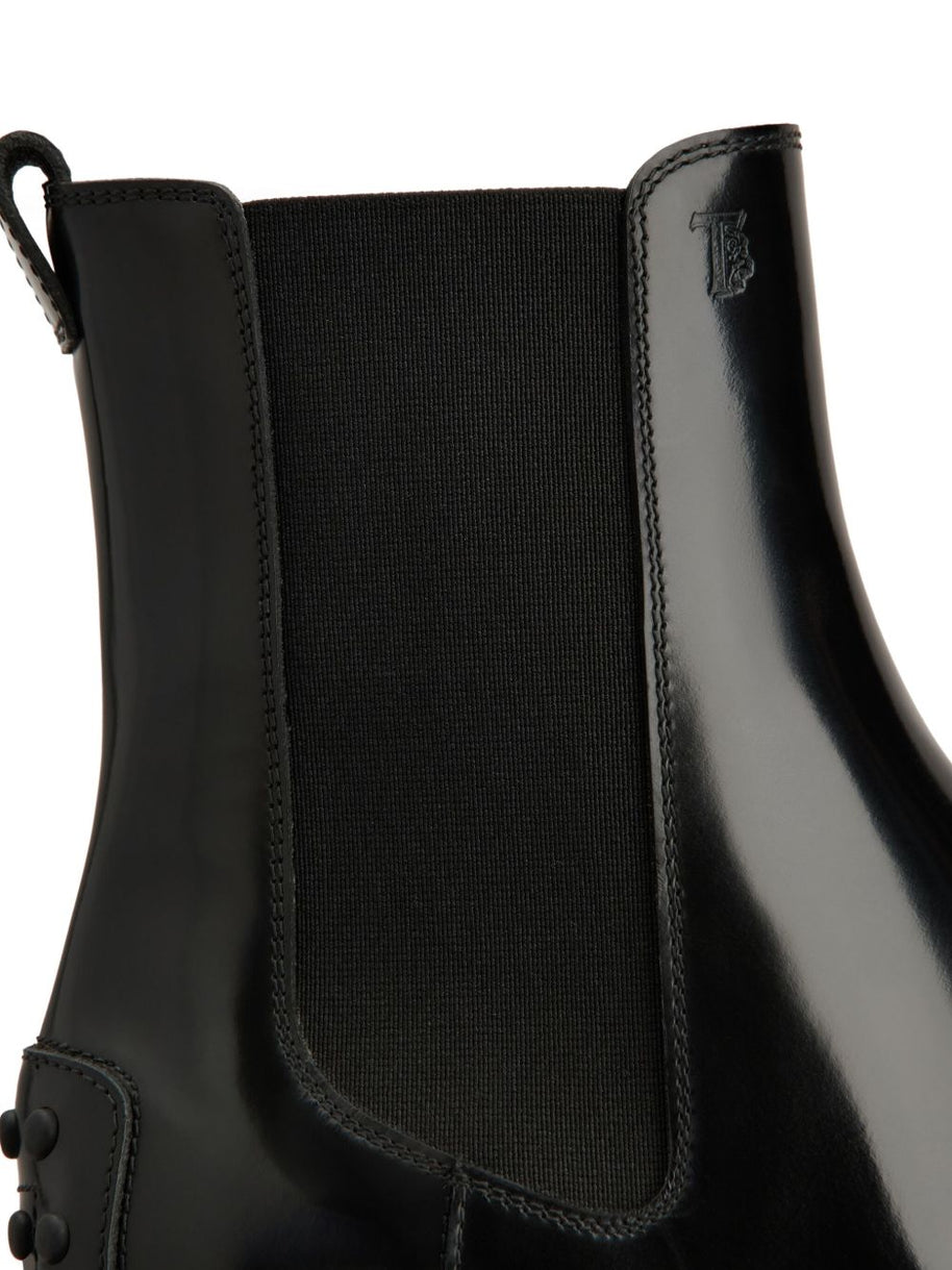 Tod's Ankle Boots In Leather