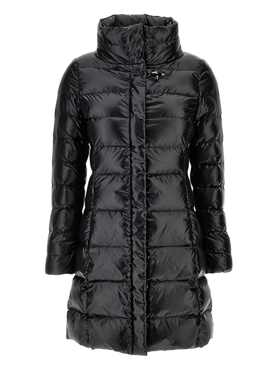 Fay Long Down Jacket - Black