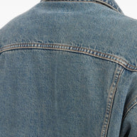 MM6 Maison Margiela Denim Cotton Jacket - Clear Blue