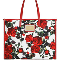 Dolce & Gabbana Large Canvas Tote Bag - Red