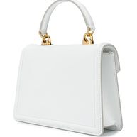 Dolce & Gabbana Devotion Small Leather Handbag - White