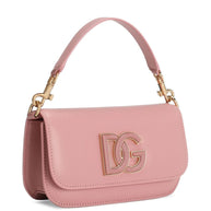 Dolce & Gabbana  3.5 Leather Shoulder Bag - Pink
