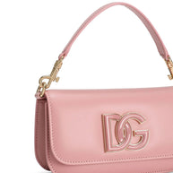 Dolce & Gabbana  3.5 Leather Shoulder Bag - Pink
