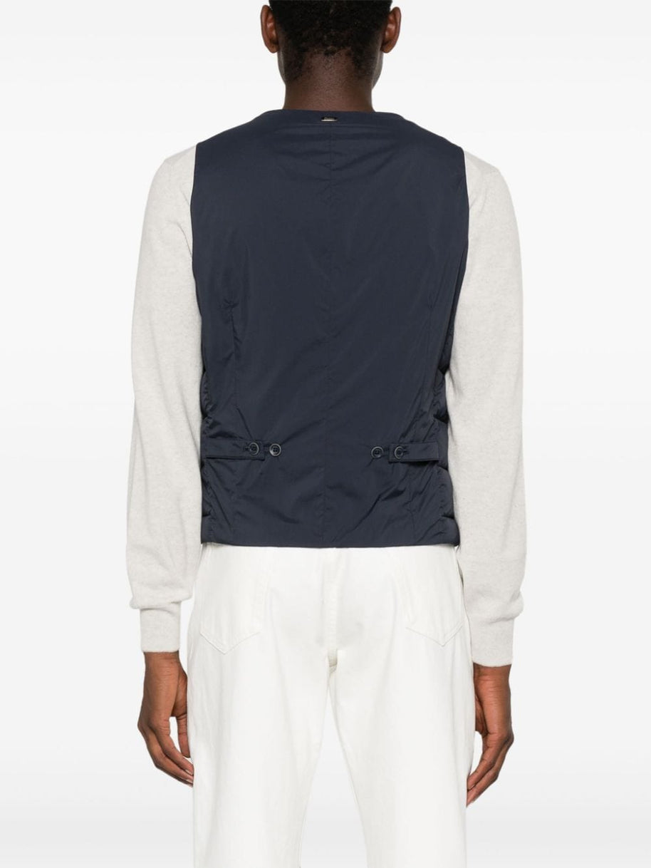 Herno Panciotto Down Vest - Blue