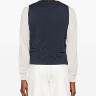 Herno Panciotto Down Vest - Blue