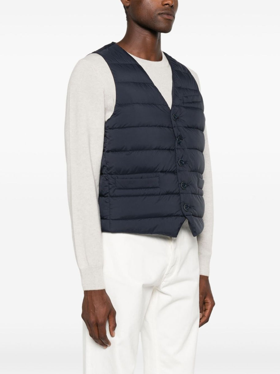 Herno Panciotto Down Vest - Blue