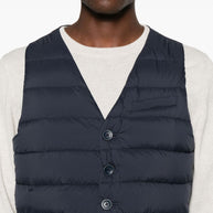 Herno Panciotto Down Vest - Blue