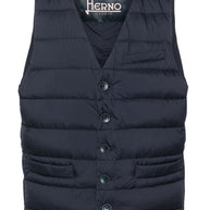 Herno Panciotto Down Vest - Blue