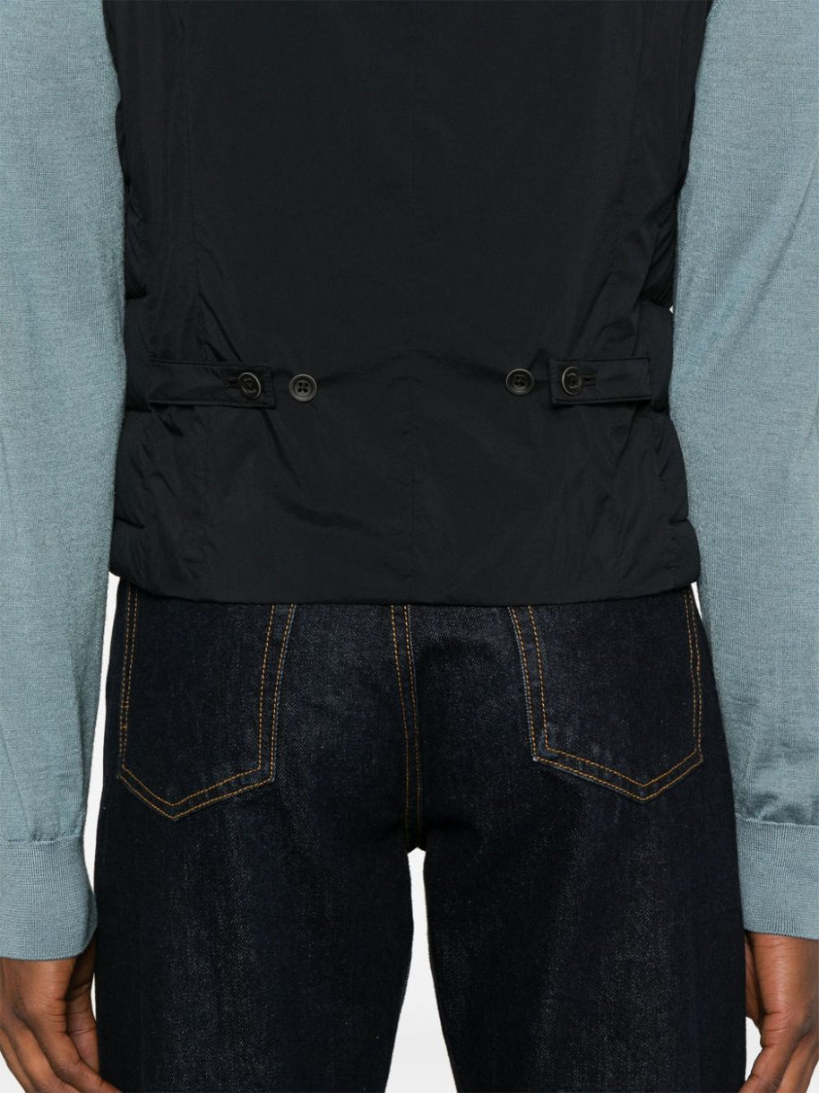 Herno Panciotto Down Vest - Black