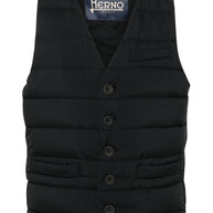 Herno Panciotto Down Vest - Black