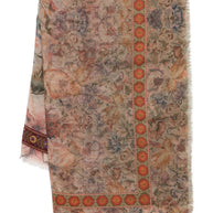 Pierre Louis Mascia Printed cashmere scarf - MultiColour