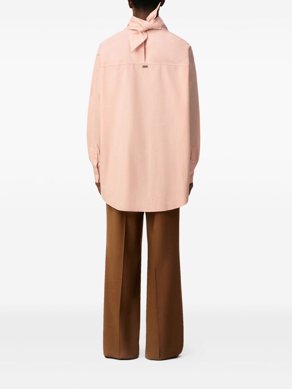 Ami Paris  Bandana Cotton Shirt - Powder