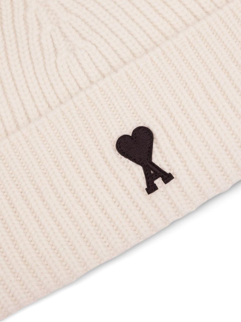 Ami Paris Ami De Coeur Wool Beanie