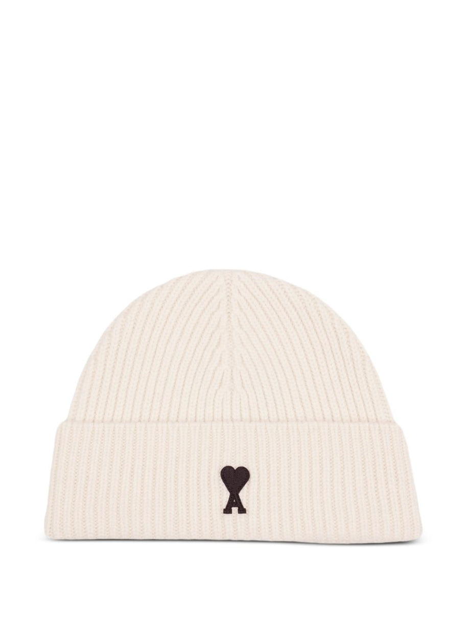 Ami Paris Ami De Coeur Wool Beanie