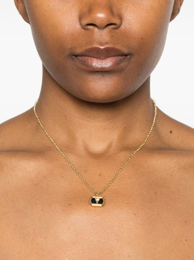Valentino Garavani VLogo Necklace - Golden