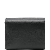 Valentino Garavani Vlogo Leather Wallet - Black