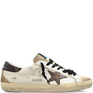 Golden Goose Super-Star Leather Sneakers - Brown