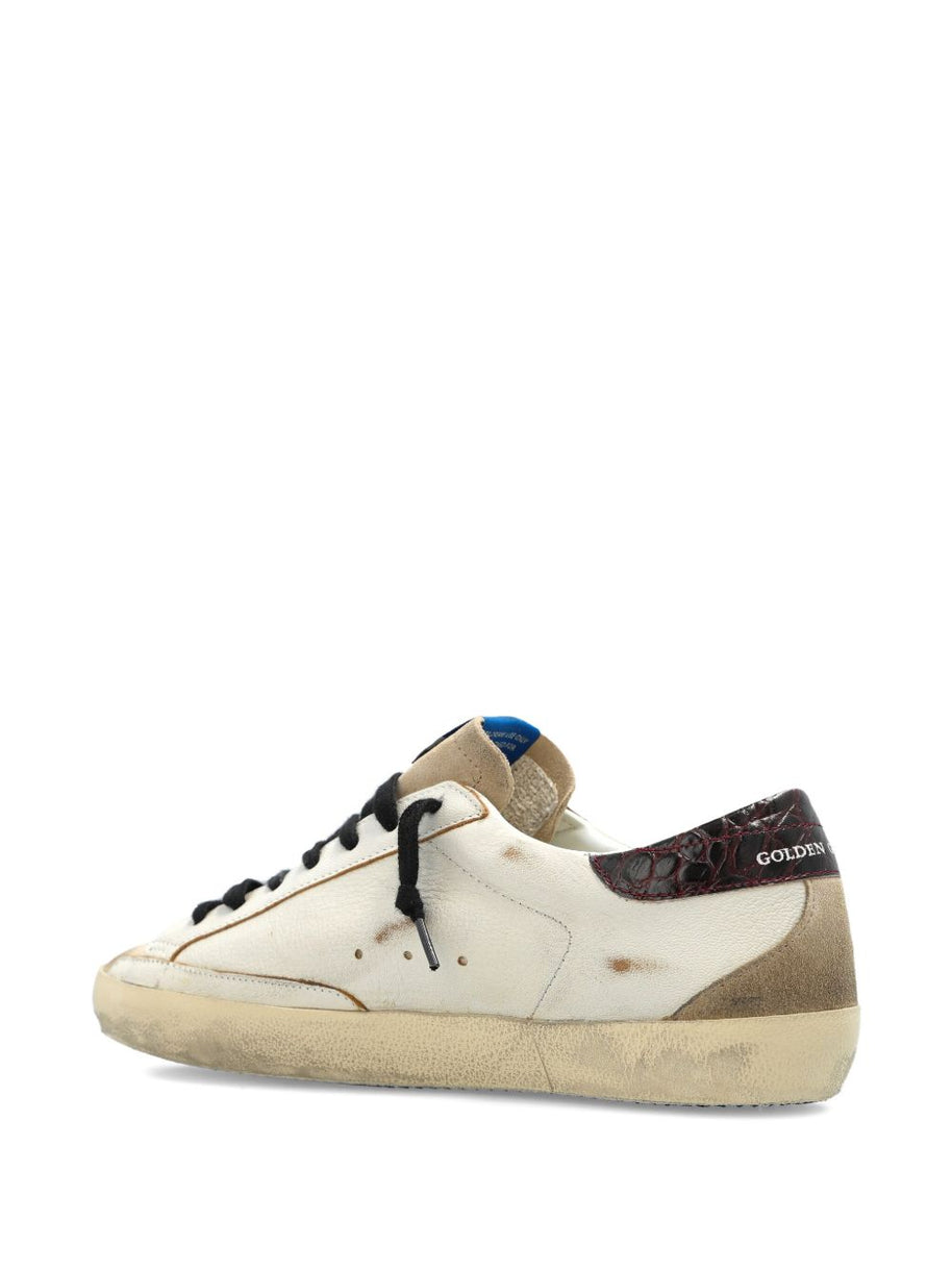 Golden Goose Super-Star Leather Sneakers - Brown
