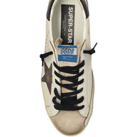 Golden Goose Super-Star Leather Sneakers - Brown