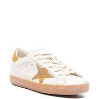 Golden Goose Super-Star Leather Sneakers - Ochre