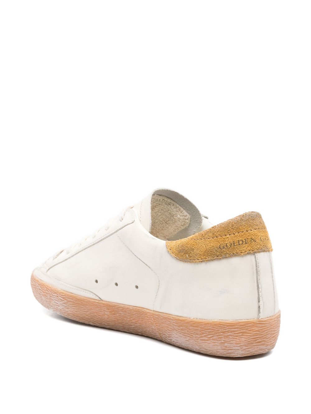 Golden Goose Super-Star Leather Sneakers - Ochre