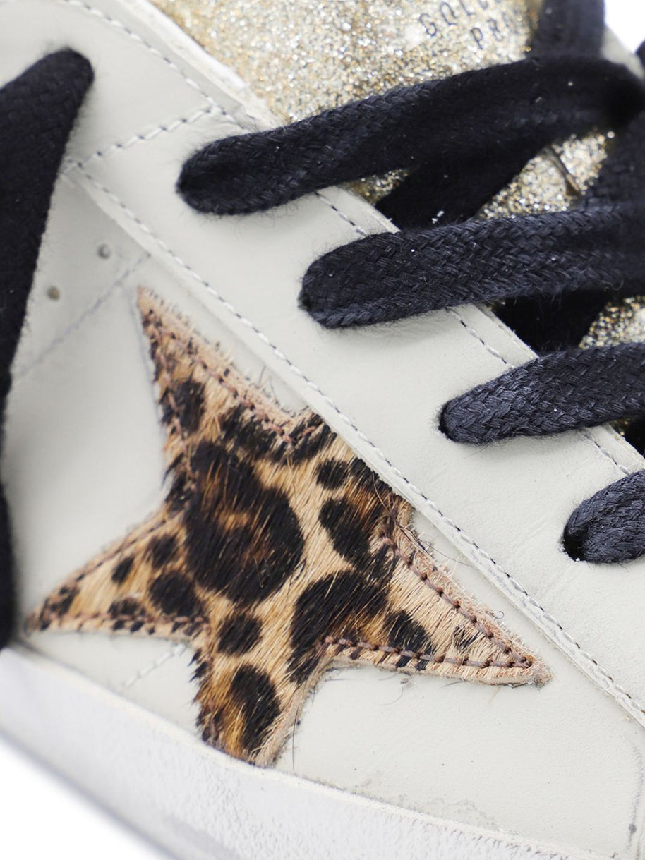 Golden Goose Super-Star Leather Sneakers - Beige