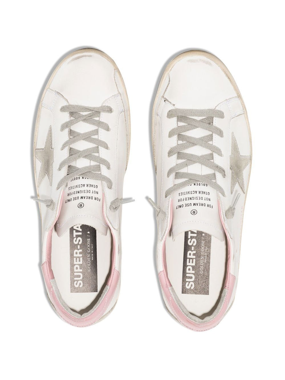 Golden Goose Super-Star Leather Sneakers - Pink