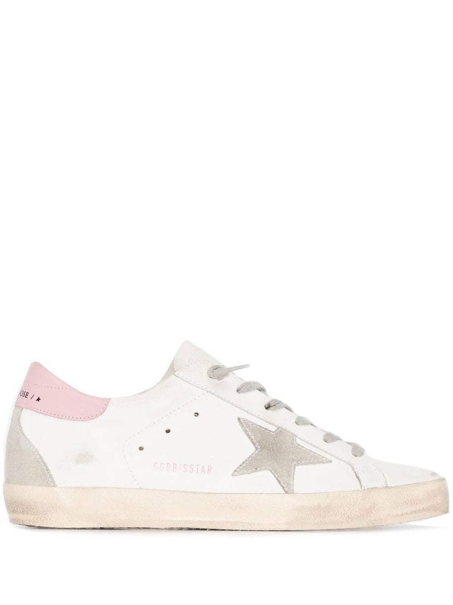 Golden Goose Super-Star Leather Sneakers - Pink