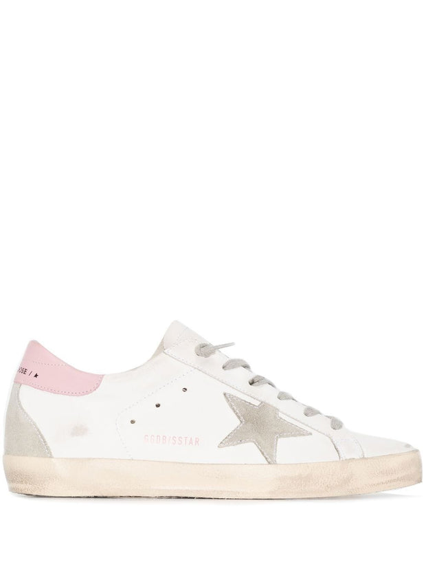 Golden Goose Super-Star Leather Sneakers - Pink