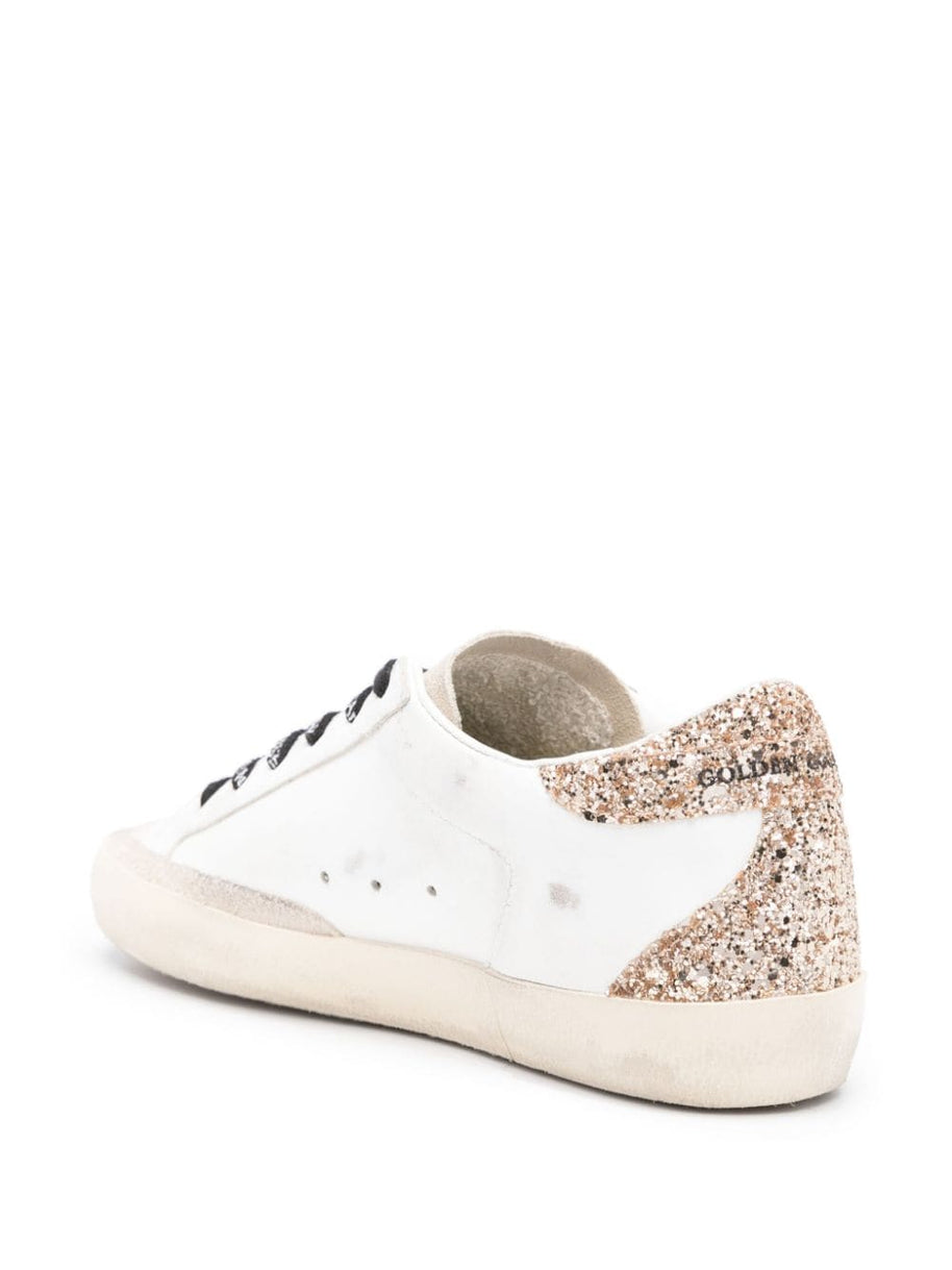 Golden Goose Super-Star Leather Sneakers - Golden