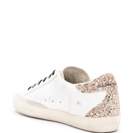 Golden Goose Super-Star Leather Sneakers - Golden