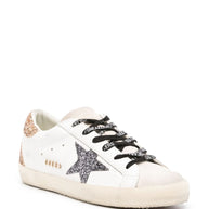 Golden Goose Super-Star Leather Sneakers - Golden