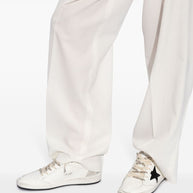 Golden Goose Ball Star Leather Sneakers - White