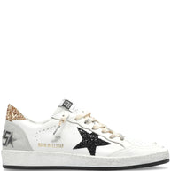 Golden Goose Ball Star Leather Sneakers - White