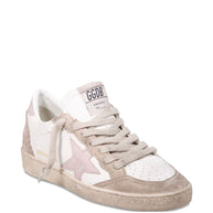 Golden Goose Ball Star Leather Sneakers - Beige