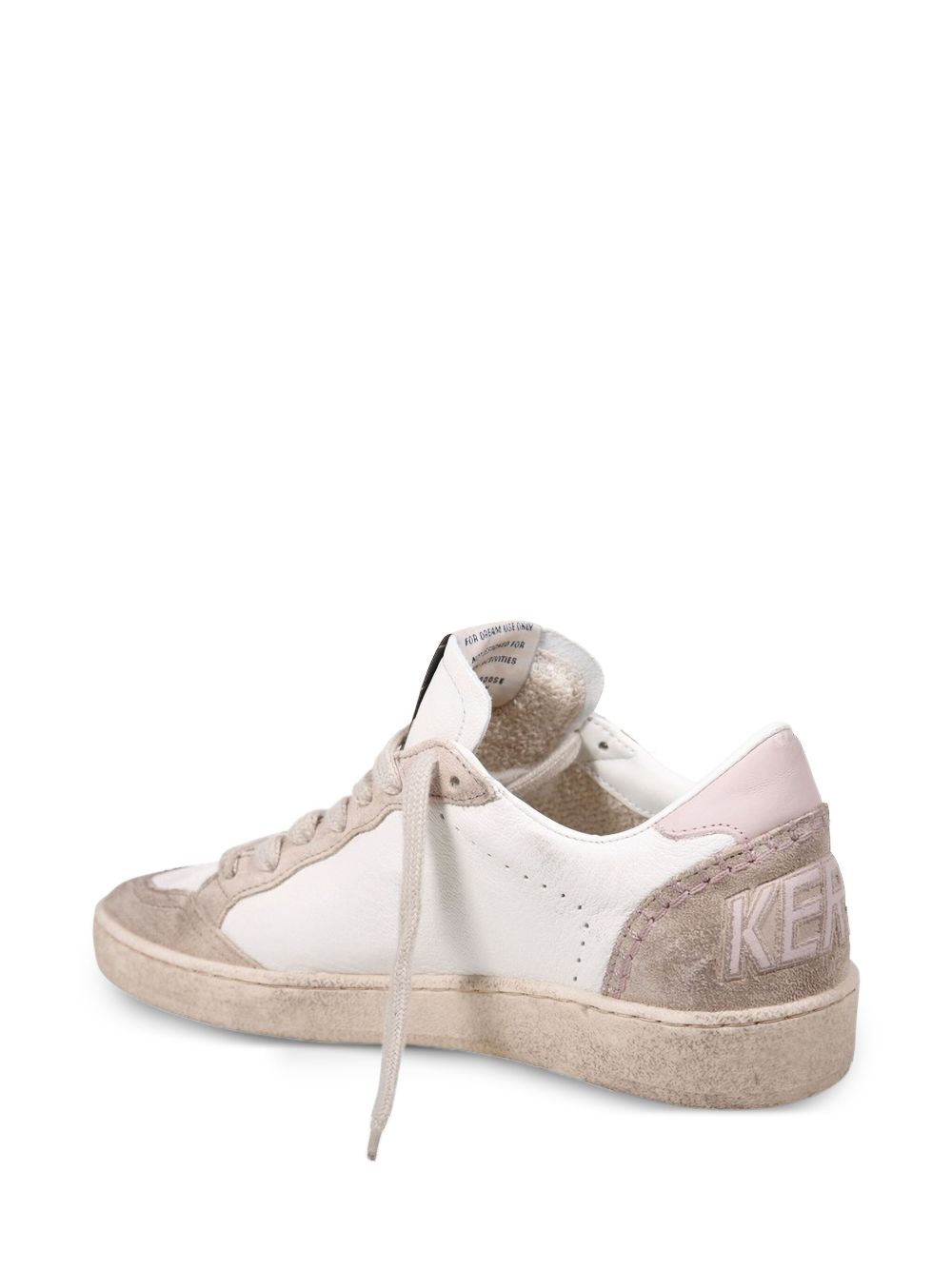 Golden Goose Ball Star Leather Sneakers - Beige
