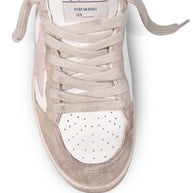 Golden Goose Ball Star Leather Sneakers - Beige