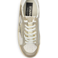 Golden Goose Stardan Leather Sneakers - Grey