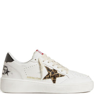 Golden Goose Ball Star Leather Sneakers - Brown