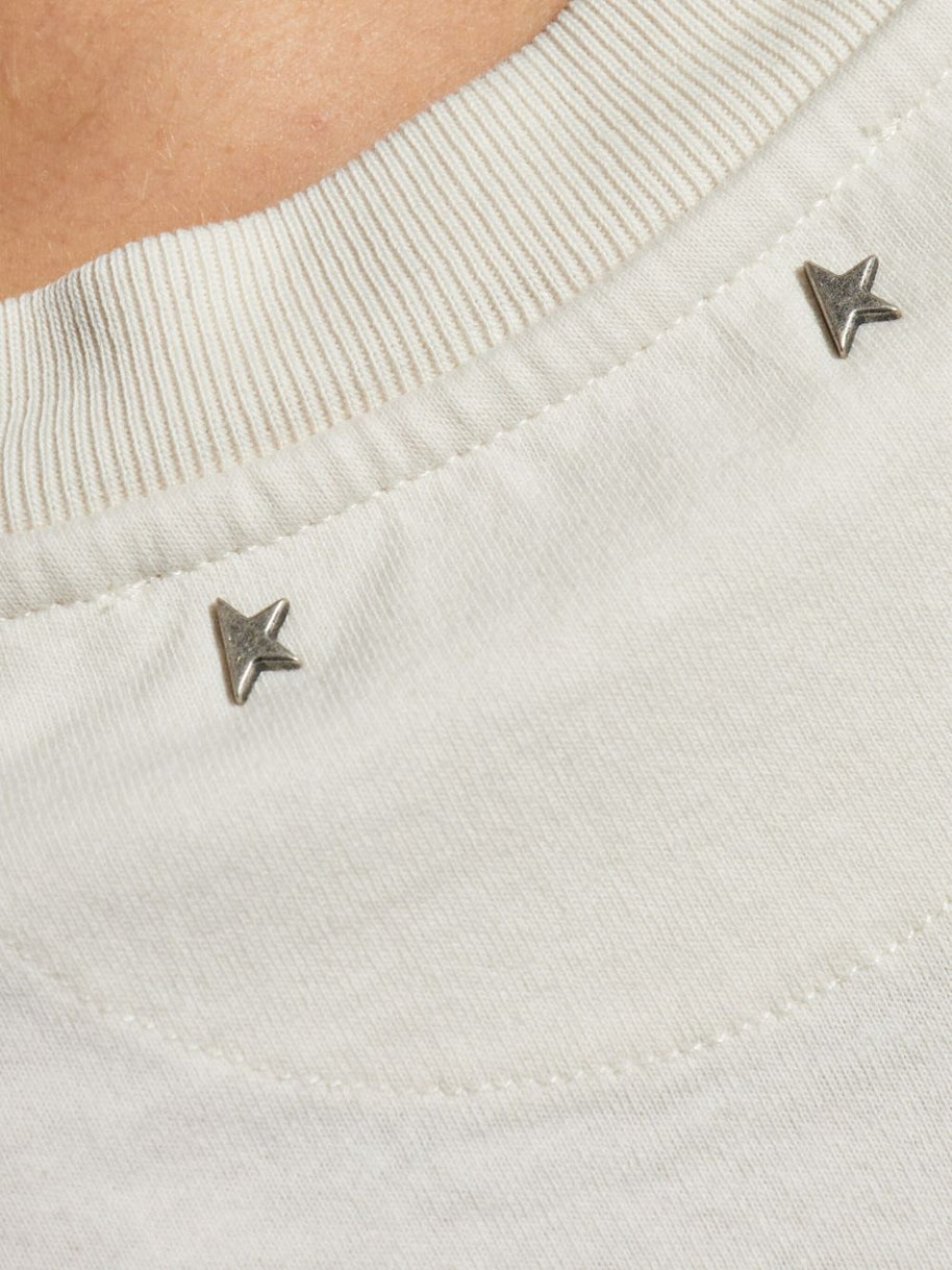 Golden Goose Printed Cotton T-shirt - White