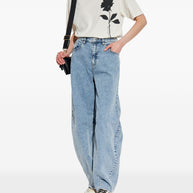 Golden Goose Printed Cotton T-shirt - White