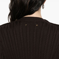 Golden Goose Wool Crewneck Sweater - Brown