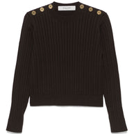 Golden Goose Wool Crewneck Sweater - Brown