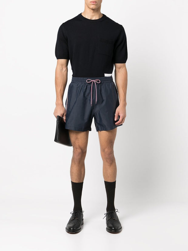 Thom Browne Rwb Swim Shorts - Blue