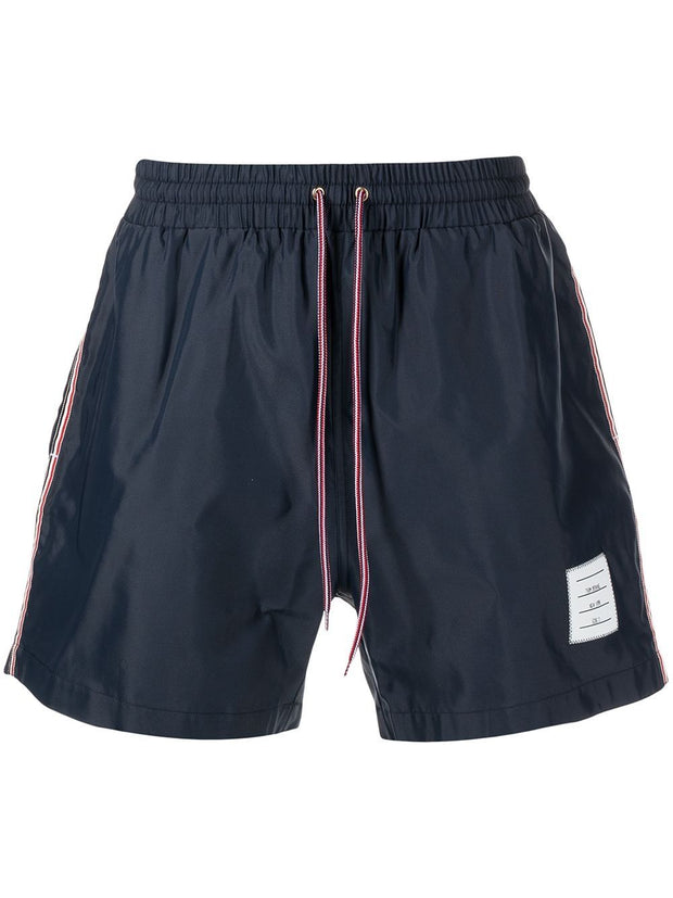 Thom Browne Rwb Swim Shorts - Blue